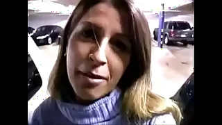 Couple cumshot airport